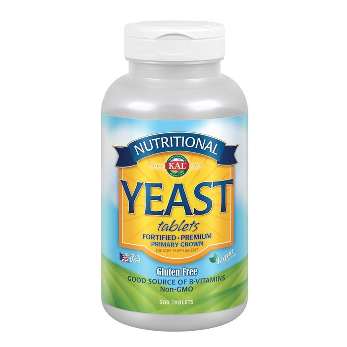 kal-nutritional-yeast-500-tablets - Supplements-Natural & Organic Vitamins-Essentials4me