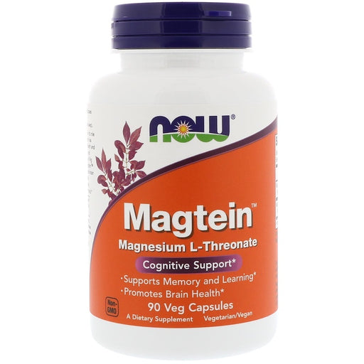 now-foods-magtein-magnesium-l-threonate-90-veg-capsules - Supplements-Natural & Organic Vitamins-Essentials4me