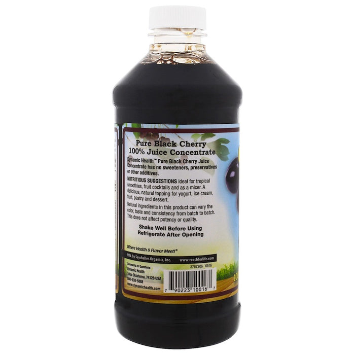 dynamic-health-laboratories-pure-black-cherry-juice-unsweetened-16-fl-oz-473-ml - Supplements-Natural & Organic Vitamins-Essentials4me