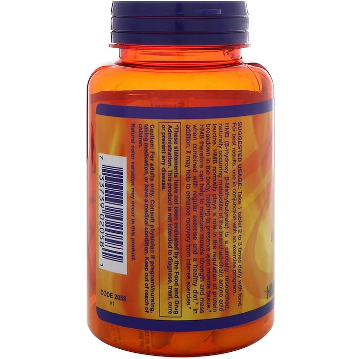 now-foods-hmb-double-strength-1-000-mg-90-tablets - Supplements-Natural & Organic Vitamins-Essentials4me