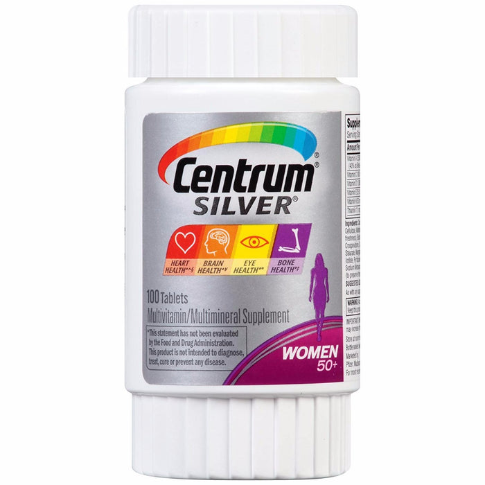 centrum-silver-women-multivitamin-multimineral-supplement-tablet-vitamin-d3-age-50-100-count - Supplements-Natural & Organic Vitamins-Essentials4me
