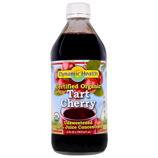 dynamic-health-laboratories-certified-organic-tart-cherry-100-juice-concentrate-unsweetened-16-fl-oz-473-ml - Supplements-Natural & Organic Vitamins-Essentials4me