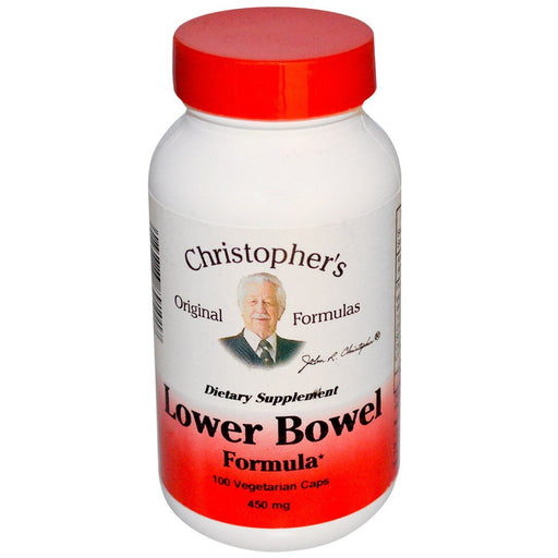 christophers-original-formulas-lower-bowel-formula-450-mg-100-veggie-caps - Supplements-Natural & Organic Vitamins-Essentials4me