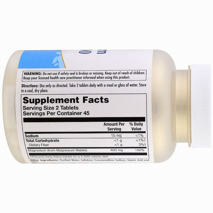 kal-magnesium-malate-400-90-tablets - Supplements-Natural & Organic Vitamins-Essentials4me