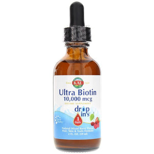 kal-ultra-biotin-dropins-2-oz - Supplements-Natural & Organic Vitamins-Essentials4me