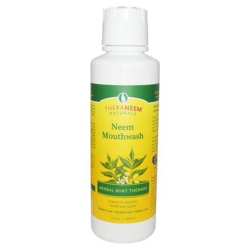 organix-south-theraneem-naturals-herbal-mint-therape-neem-mouthwash-16-fl-oz-480-ml - Supplements-Natural & Organic Vitamins-Essentials4me