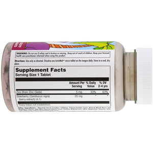 kal-zinc-elderberry-activmelt-mixed-berries-90-micro-tablets - Supplements-Natural & Organic Vitamins-Essentials4me