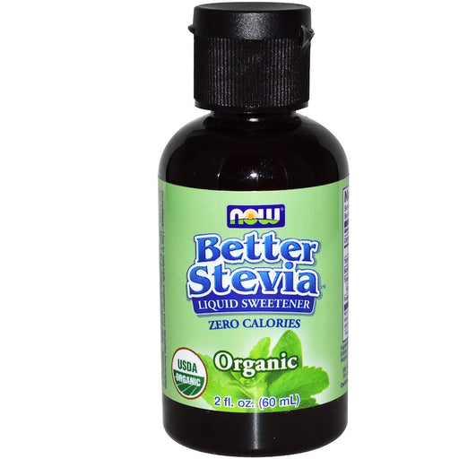 now-foods-certified-organic-better-stevia-liquid-sweetener-2-fl-oz-60-ml - Supplements-Natural & Organic Vitamins-Essentials4me