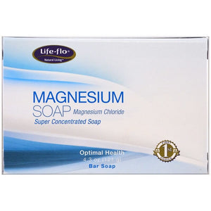 life-flo-health-magnesium-soap-magnesium-chloride-super-concentrated-bar-soap-4-3-oz-121-g - Supplements-Natural & Organic Vitamins-Essentials4me