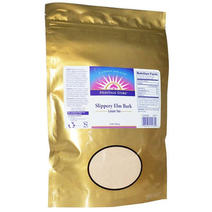 heritage-store-loose-tea-slippery-elm-bark-powder-4-oz-120-g - Supplements-Natural & Organic Vitamins-Essentials4me