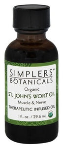 simplers-botanicals-st-johns-wort-infused-oil-organic-1-oz - Supplements-Natural & Organic Vitamins-Essentials4me