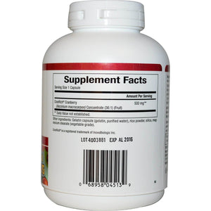 natural-factors-cranrich-super-strength-cranberry-concentrate-500-mg-180-capsules - Supplements-Natural & Organic Vitamins-Essentials4me