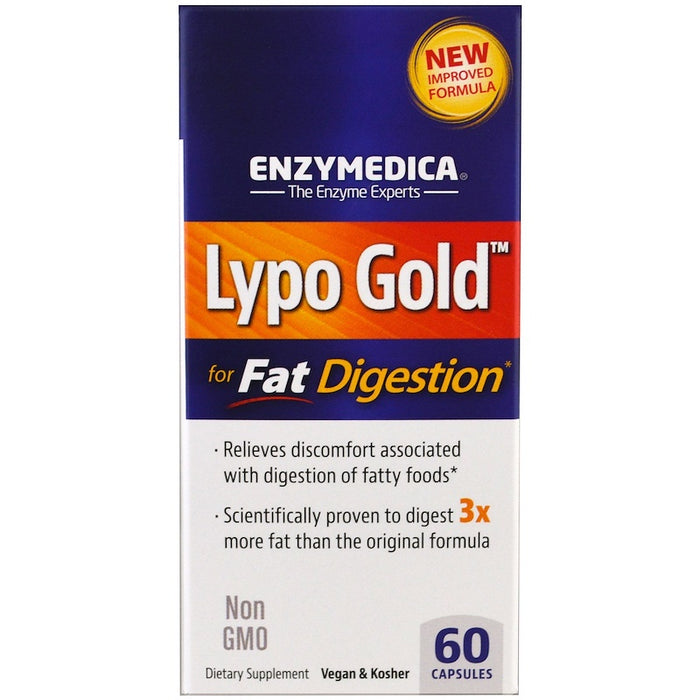 enzymedica-lypo-gold-for-fat-digestion-60-capsules - Supplements-Natural & Organic Vitamins-Essentials4me