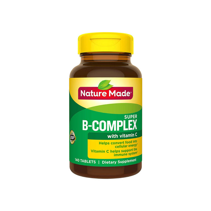 nature-made-super-b-complex-140-tablets - Supplements-Natural & Organic Vitamins-Essentials4me