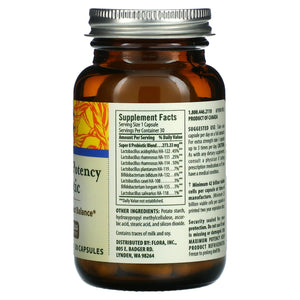 flora-super-8-hi-potency-probiotic-42-billion-cells-30-capsules - Supplements-Natural & Organic Vitamins-Essentials4me