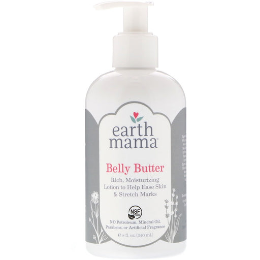 earth-mama-belly-butter-8-fl-oz-240-ml - Supplements-Natural & Organic Vitamins-Essentials4me