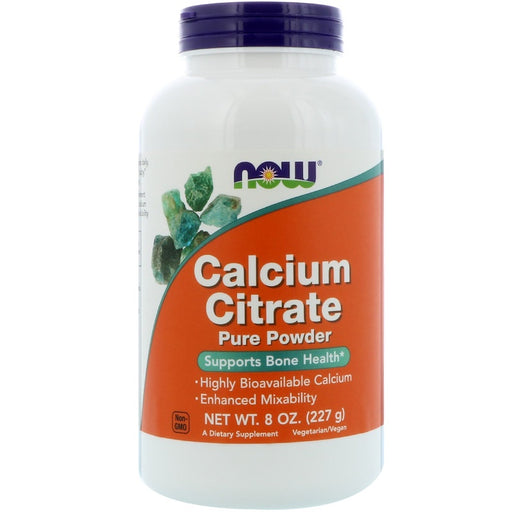 now-foods-calcium-citrate-pure-powder-8-oz-227-g - Supplements-Natural & Organic Vitamins-Essentials4me