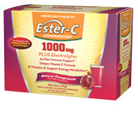 american-health-products-ester-c-1000-mg-effervescent-pomegranate-21-packets - Supplements-Natural & Organic Vitamins-Essentials4me