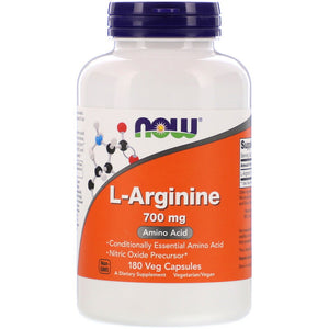 now-foods-l-arginine-700-mg-180-veg-capsules - Supplements-Natural & Organic Vitamins-Essentials4me