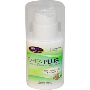 life-flo-health-dhea-plus-highly-absorbent-body-cream-2-oz-57-g - Supplements-Natural & Organic Vitamins-Essentials4me