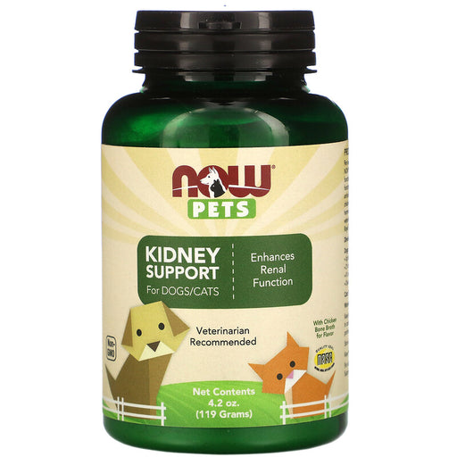 now-foods-pets-kidney-support-for-dogs-cats-4-2-oz-119-g - Supplements-Natural & Organic Vitamins-Essentials4me