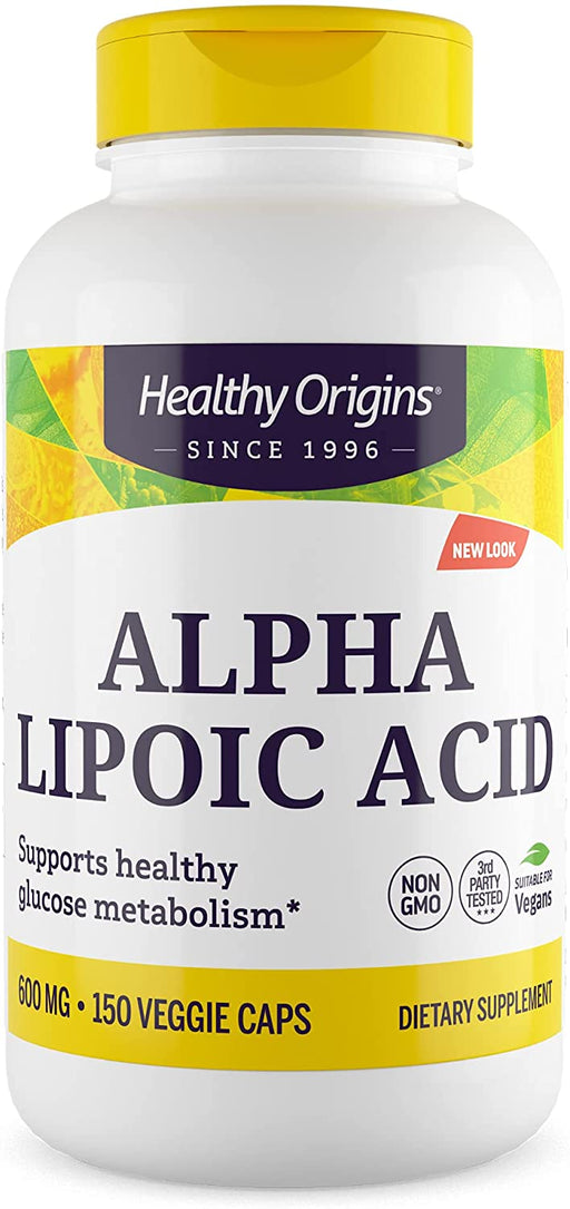 healthy-origins-alpha-lipoic-acid-600-mg-150-capsules - Supplements-Natural & Organic Vitamins-Essentials4me