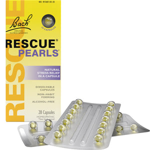 bach-flower-rescue-pearls-28-capsules - Supplements-Natural & Organic Vitamins-Essentials4me