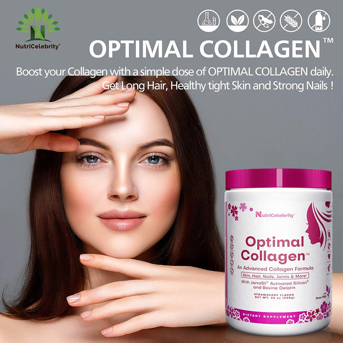 nutricelebrity-optimal-collagen-30-servings - Supplements-Natural & Organic Vitamins-Essentials4me