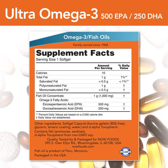 now-foods-ultra-omega-3-500-epa-250-dha-90-softgels - Supplements-Natural & Organic Vitamins-Essentials4me