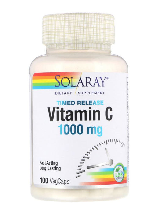 solaray-timed-release-vitamin-c-1-000-mg-100-vegcaps - Supplements-Natural & Organic Vitamins-Essentials4me