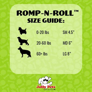 jolly-pets-romp-n-roll-rope-and-ball-dog-toy-6-inches-medium-blue - Supplements-Natural & Organic Vitamins-Essentials4me