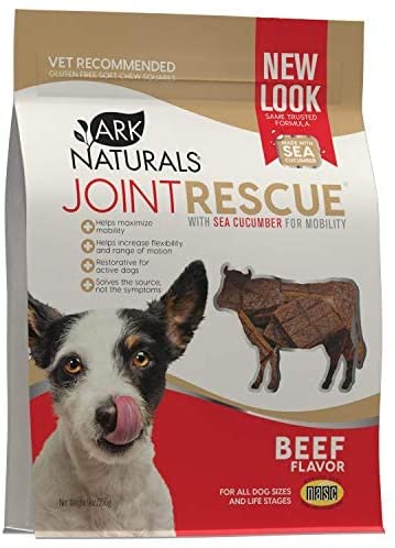ark-naturals-sea-mobility-joint-rescue-dog-treats-beef-flavor-joint-supplement-with-glucosamine-chondroitin-9-ounce-pack-of-1 - Supplements-Natural & Organic Vitamins-Essentials4me