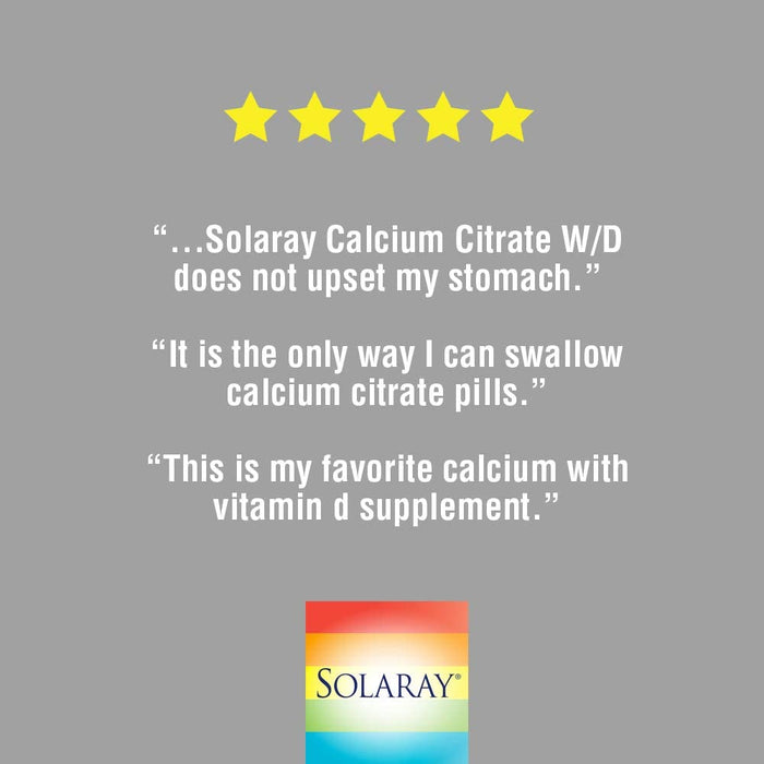 solaray-calcium-citrate-with-vitamin-d-3-240ct-1000mg-packaging-may-vary - Supplements-Natural & Organic Vitamins-Essentials4me
