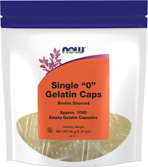now-supplements-empty-gelatin-capsules-single-0-bovine-sourced-filled-by-weight-1-000-gel-capsules - Supplements-Natural & Organic Vitamins-Essentials4me