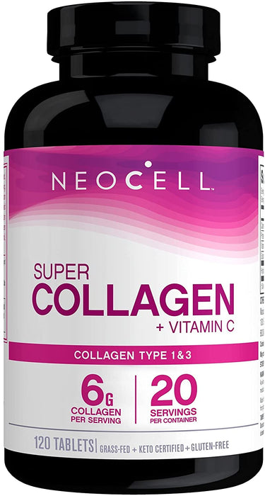 neocell-super-collagen-c-type-1-3-120-tablets - Supplements-Natural & Organic Vitamins-Essentials4me