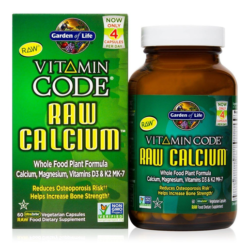 garden-of-life-vitamin-code-raw-calcium-60-ultrazorbe-vegetarian-capsules - Supplements-Natural & Organic Vitamins-Essentials4me