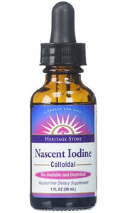 heritage-store-nascent-colloidal-iodine-1-oz-liquid - Supplements-Natural & Organic Vitamins-Essentials4me