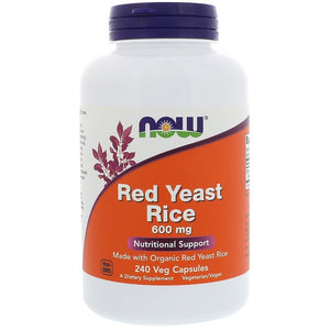 now-foods-red-yeast-rice-600mg-org-240-vcaps - Supplements-Natural & Organic Vitamins-Essentials4me