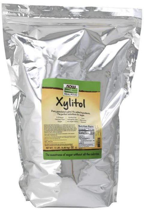 now-foods-real-food-xylitol-1-lb-454-g - Supplements-Natural & Organic Vitamins-Essentials4me