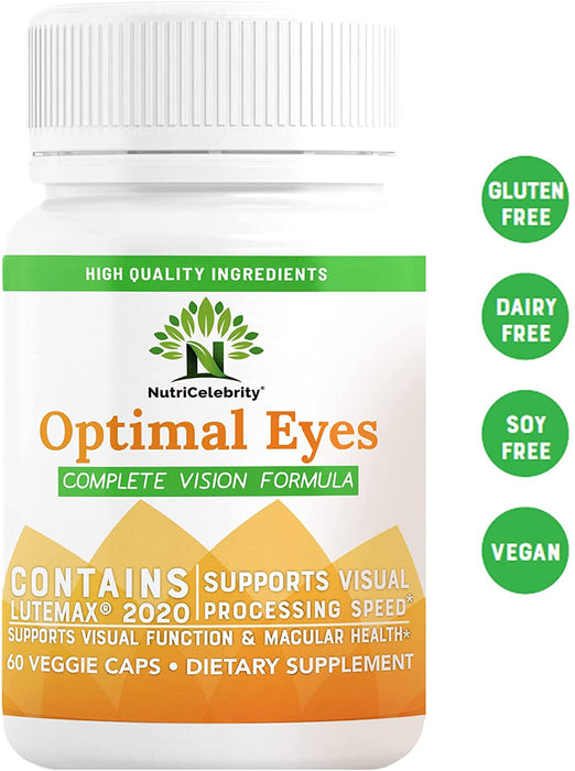 nutricelebrity-optimal-eyes-a-perfect-eye-formula - Supplements-Natural & Organic Vitamins-Essentials4me