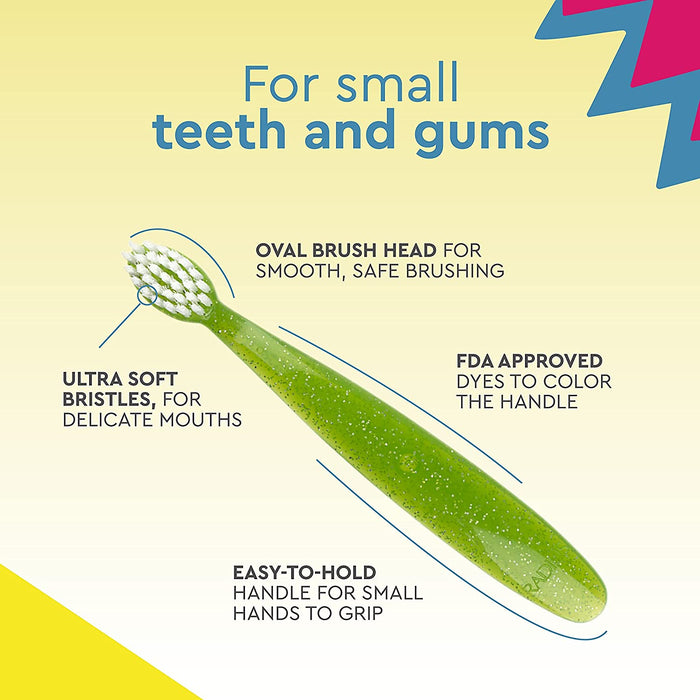 Radius Toothbrush Totz Extra Soft 18+ months (Color may vary)