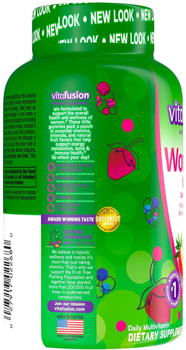 vitafusion-womens-gummy-vitamins-70-ct - Supplements-Natural & Organic Vitamins-Essentials4me
