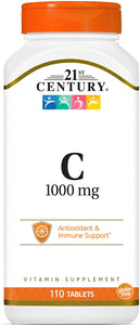 21st-century-c-1000-110-tablets - Supplements-Natural & Organic Vitamins-Essentials4me