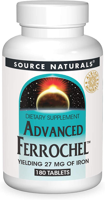 Source Naturals, Advanced Ferrochel - 180 tabs