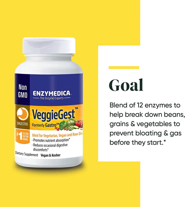 enzymedica-veggiegest-digestive-enzymes-for-vegan-vegetarian-and-raw-diets-prevents-gas-and-bloating-90-capsules - Supplements-Natural & Organic Vitamins-Essentials4me