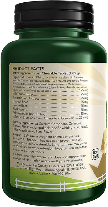 now-pet-health-immune-support-supplement-formulated-for-cats-dogs-nasc-certified-90-chewable-tablets - Supplements-Natural & Organic Vitamins-Essentials4me