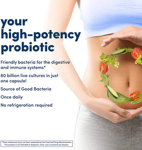 american-health-extra-care-probiotic-complex-80-billion-cfu-30-vegetarian-capules - Supplements-Natural & Organic Vitamins-Essentials4me