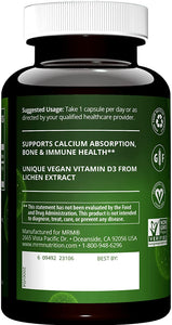 mrm-nuturition-vegan-vitamin-d3-5-000-iu-bone-immune-health-made-from-lichens-supports-calcium-absorption-vegan-vegetarian-friendly-60-servings - Supplements-Natural & Organic Vitamins-Essentials4me