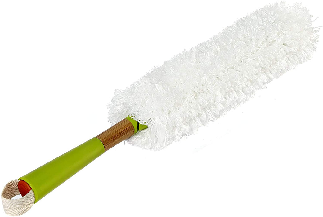 full-circle-dust-whisperer-washable-microfiber-duster-green - Supplements-Natural & Organic Vitamins-Essentials4me