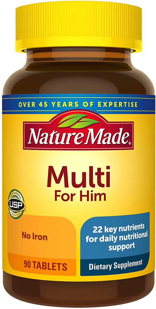 nature-made-multi-for-him-90-tablets - Supplements-Natural & Organic Vitamins-Essentials4me